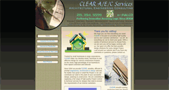 Desktop Screenshot of clear-aec.com